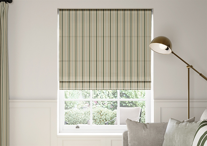 The British Stripe Co. Charles, Chilterns No.1 - Twist&Fit Roman Blind - Image 3